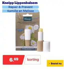 Bol.com Kneipp Lippenbalsem aanbieding