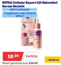 Bol.com NIVEA Cellular Expert Lift Bakuchiol Serum Gezicht aanbieding