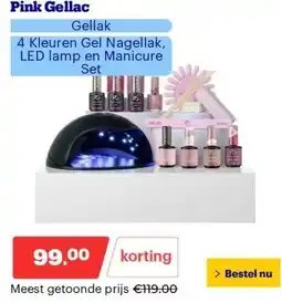 Bol.com Pink Gellac aanbieding