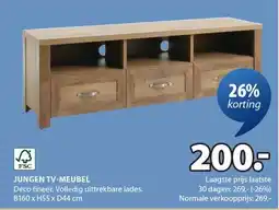 Jysk JUNGEN TV-MEUBEL aanbieding