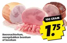 Boni Boerenachterham, ovengebakken beenham of beenham aanbieding