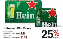 Sligro Heineken Pils Mono aanbieding