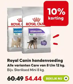 Pets Place Royal Canin hondenvoeding aanbieding