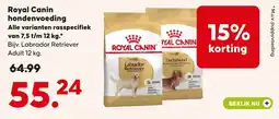 Pets Place Royal Canin hondenvoeding aanbieding