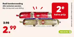 Pets Place Rodi hondenvoeding aanbieding