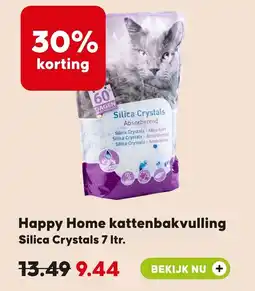 Pets Place Happy Home Happy Home kattenbakvulling aanbieding