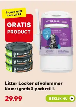 Pets Place Litter Locker afvalemmer aanbieding