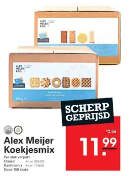 Sligro Alex Meijer Koekjesmix aanbieding