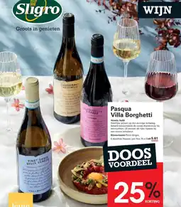 Sligro Pasqua Villa Borghetti aanbieding