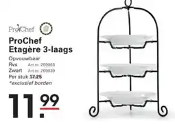 Sligro ProChef Etagère 3-laags aanbieding