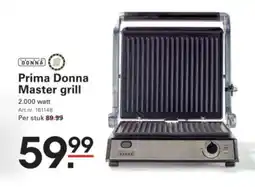 Sligro Prima Donna Master grill aanbieding