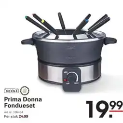 Sligro Prima Donna Fondueset aanbieding