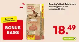 Pets Place Country's Best Gold 4 mix aanbieding