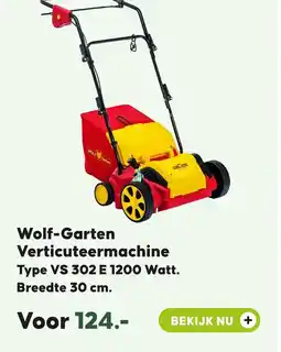 Pets Place Wolf-Garten Verticuteermachine aanbieding