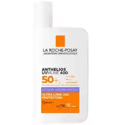 De Online Drogist La Roche Posay Anthelios UV Mune Onzichtbare Fluide Anti-Pigmentvlekken SPF 50+ aanbieding