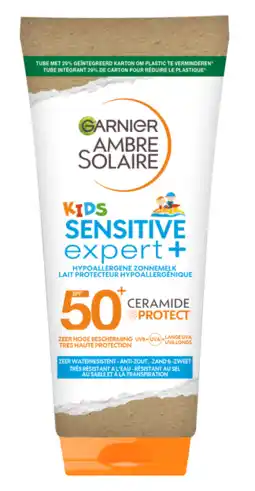 De Online Drogist Garnier Ambre Solaire Sensitive Expert+ SPF50 Kids aanbieding