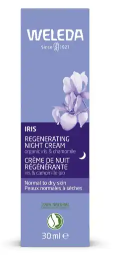 De Online Drogist Weleda Iris Regenererende Nachtcrème aanbieding
