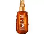 De Online Drogist Garnier Ambre Solaire Ideal Bronze SPF15 Olie aanbieding