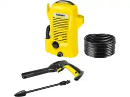 MediaMarkt Karcher K 2 Universal Edition - Geschikt Voor 20 M² 1400 W 110 Bar Hogedrukreiniger Geel aanbieding