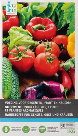 Intratuin intratuin moesttuin en kruidenvoeding Bio 1 kg aanbieding