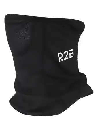 ANWB R2B Fleece Nekwarmer Heren & Dames One Size Zwart aanbieding