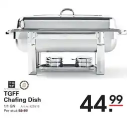 Sligro TGFF Chafing Dish aanbieding