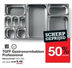 Sligro TGFF Gastronormbakken Professional aanbieding