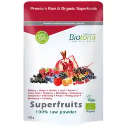 Holland & Barrett Biotona Superfruits Raw Poeder - 150g aanbieding