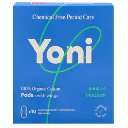 Holland & Barrett Yoni Pads Maandverband Medium - 10 stuks aanbieding