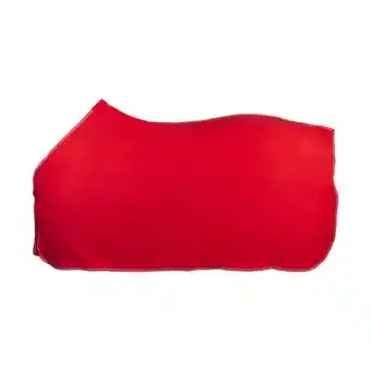 Welkoop Horka Economy fleece cooler - Zweetdeken - Rood aanbieding