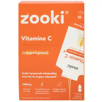 Holland & Barrett Zooki Vitamine C Vloeibare Sachets – 14 Sachets aanbieding