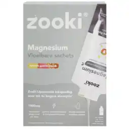 Holland & Barrett Zooki Magnesium Vloeibare Sachets – 14 Sachets aanbieding