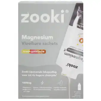 Holland & Barrett Zooki Magnesium Vloeibare Sachets – 14 Sachets aanbieding