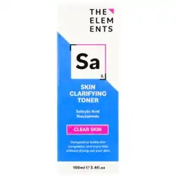 Holland & Barrett The Elements Skin Clarifying Toner - 100ml aanbieding