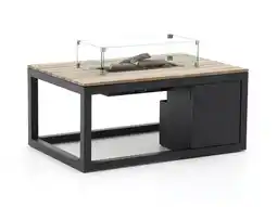 Kees Smit Cosiraw lounge vuurtafel 120x80x55cm aanbieding