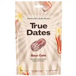 Holland & Barrett True Dates Sour Cola - 100g aanbieding