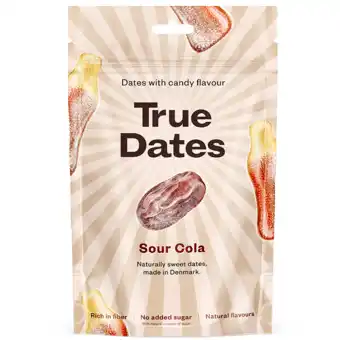 Holland & Barrett True Dates Sour Cola - 100g aanbieding