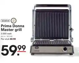 Sligro Prima Donna Master grill aanbieding