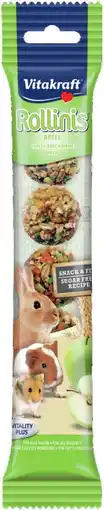 Pets Place Vitakraft Rollinis Appel - Knaagdiersnack - 48 g aanbieding