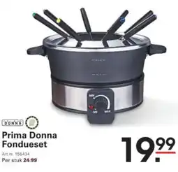 Sligro Prima Donna Fondueset aanbieding