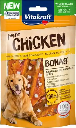 Pets Place Vitakraft Bonas Sticks - Hondensnacks - Kaas Kaas 80 g aanbieding