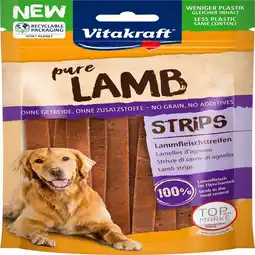 Pets Place Vitakraft Vleesstrips - Hondensnacks - Lam 80 g aanbieding