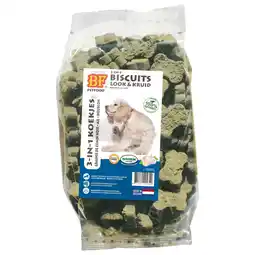 Pets Place Bf 3 In 1 Koekjes - Hondensnacks - Kruiden Knoflook 500 g aanbieding
