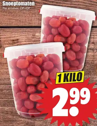 Dirk Snoeptomaten 1 kg aanbieding