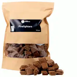 Pets Place Grill Fanatics Aanmaakblokjes Bruin - Barbecue - 192 stuks aanbieding