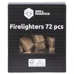 Pets Place Grill Fanatics Aanmaakblokjes Bruin - Barbecue - 72 stuks aanbieding