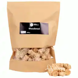 Pets Place Grill Fanatics Houtwol - Barbecue - 1 kg aanbieding