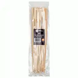 Pets Place Grill Fanatics Bamboeprikkers Met Vlag - Barbecue - 25 cm aanbieding