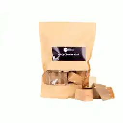 Pets Place Grill Fanatics Bbq Chunks Eiken - Barbecue - 1 kg aanbieding