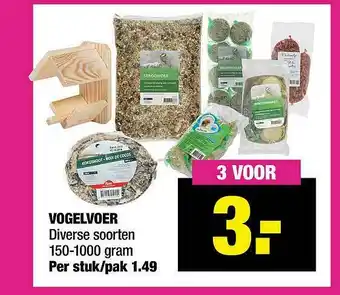 Big Bazar Vogelvoer aanbieding